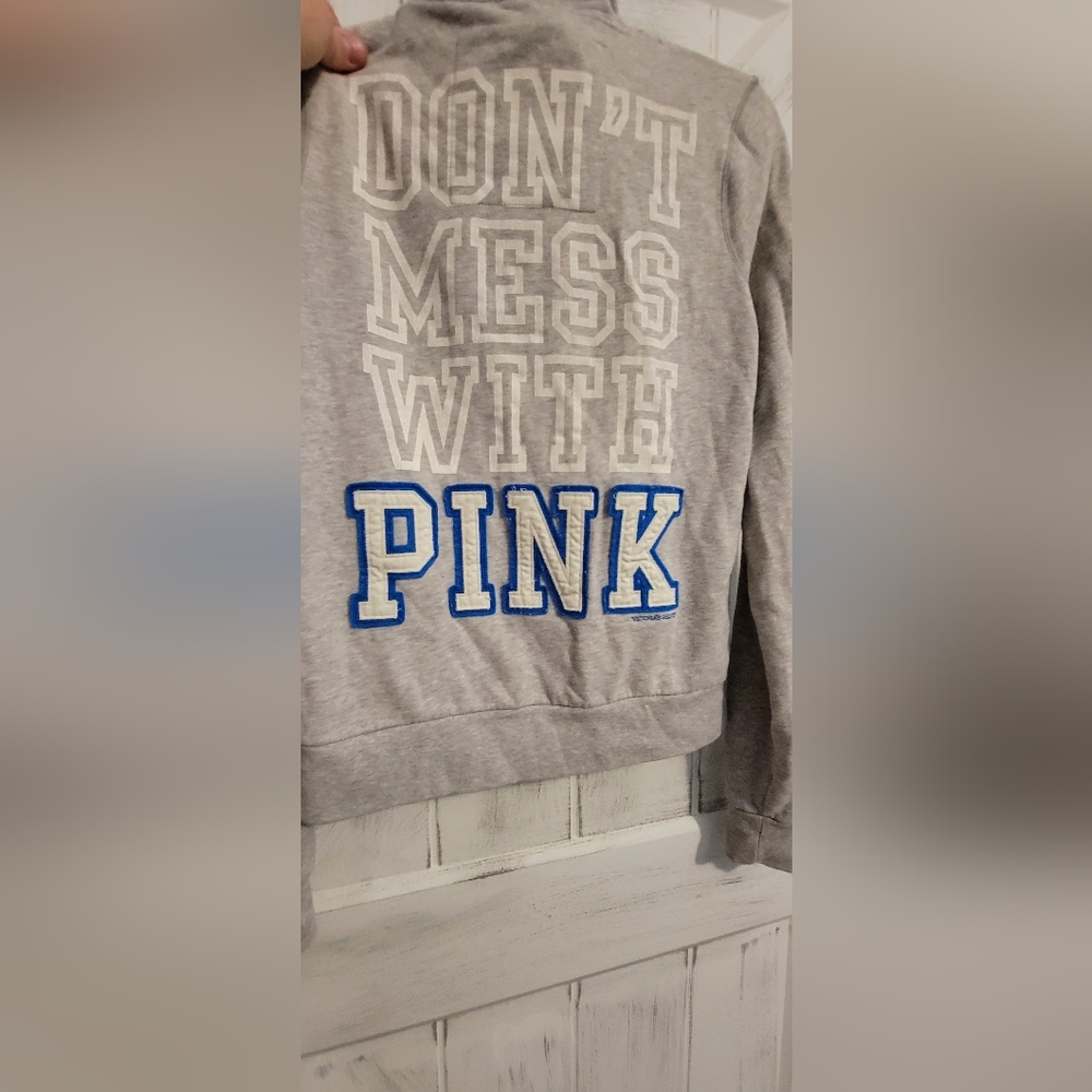 Victoria  Secret hooded zip sweatshirt